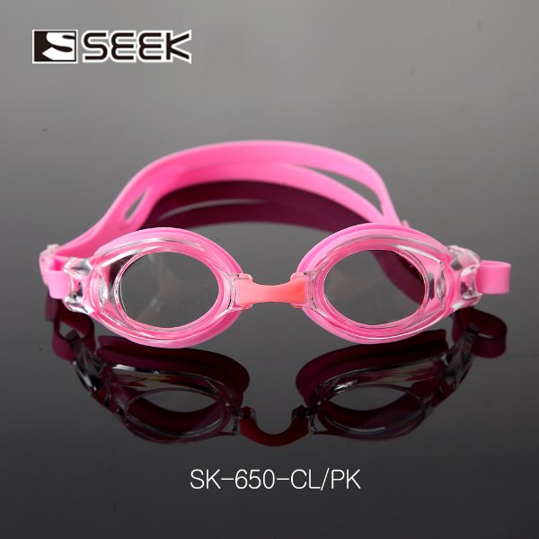 SEEK 보급형 아동용 물안경 SK650 핑크  SK-650PK