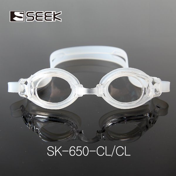 SEEK 보급형 아동용 물안경 SK650 클리어  SK-650CL