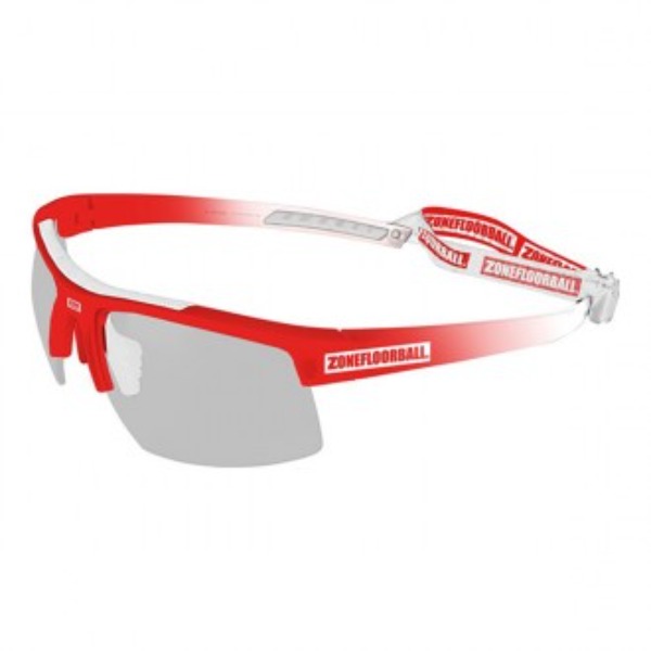 플로어볼 고글 - ZONE) Protector Sports Glasses Kids white-red